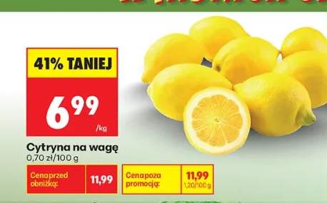 Cytryny na wagę