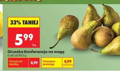 Gruszki Konferencja na wagę