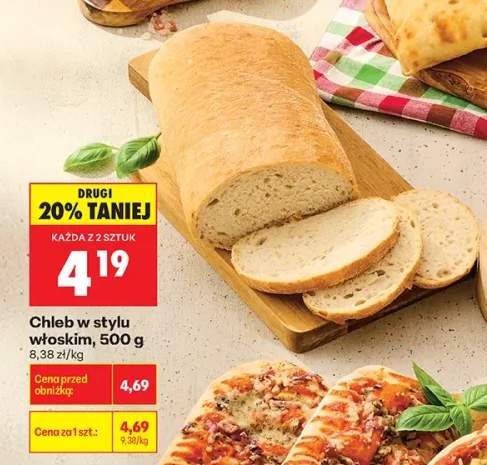 Chleb w stylu włoskim