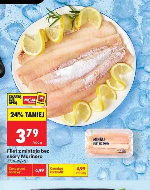 Filet z mintaja bez skóry Marinero