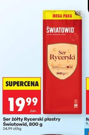 Ser żółty Rycerski plastry Światowid