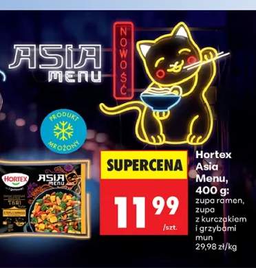 Hortex Asia Menu zupa z kurczakiem i grzybami mun +1 wariant