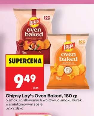 Chipsy Lay's Oven Baked o smaku grillowanych warzyw +1 wariant