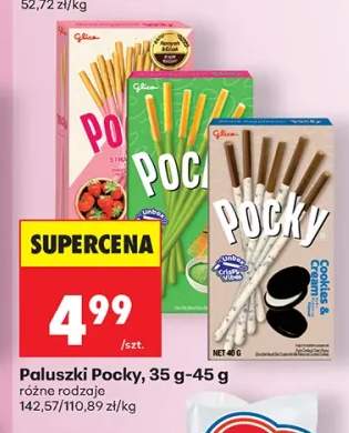 Paluszki Pocky Strawberry +2 warianty