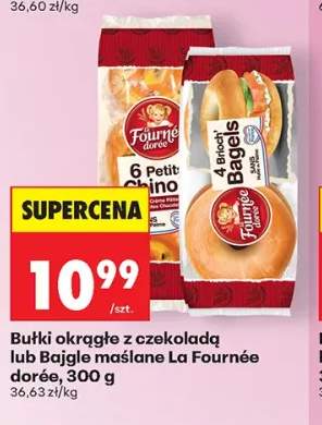 Bułki okrągłe z czekoladą La Fournée dorée +1 wariant