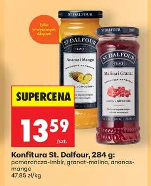 Konfitura pomarańcza-imbir St. Dalfour +2 warianty