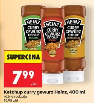 Ketchup curry gewurz Heinz