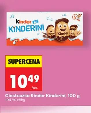 Ciasteczka Kinder Kinderini