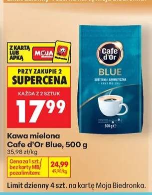 Kawa mielona Cafe d'Or Blue
