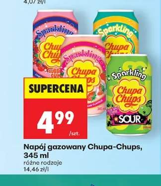 Napój gazowany Chupa-Chups Strawberry Cream +3 warianty