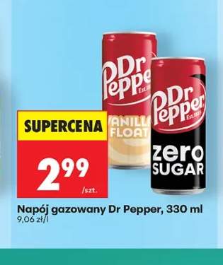 Napój gazowany Dr Pepper Vanilla Float +1 wariant