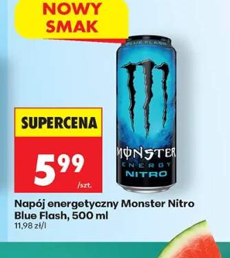 Napój energetyczny Monster Nitro Blue Flash