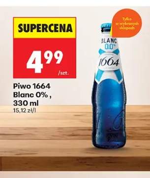 Piwo bezalkoholowe 1664 Blanc