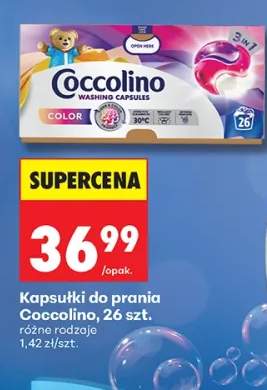 Kapsułki do prania Coccolino