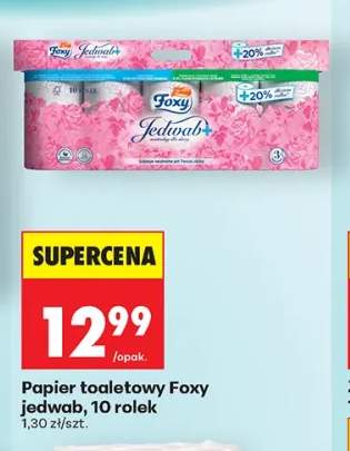 Papier toaletowy Foxy Jedwab 10-pak