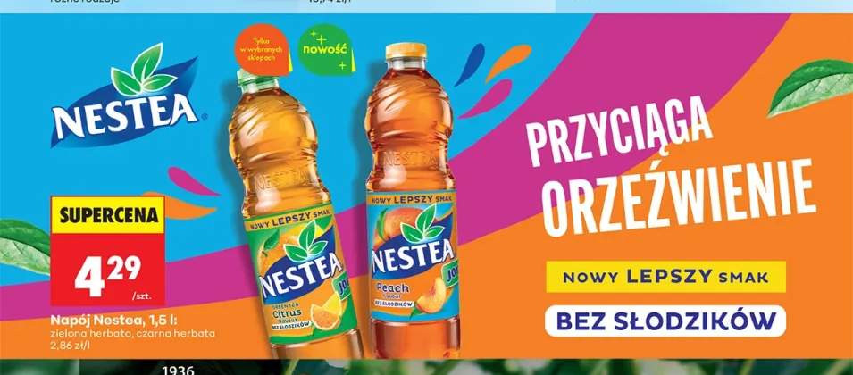 Napój Nestea zielona herbata +1 wariant