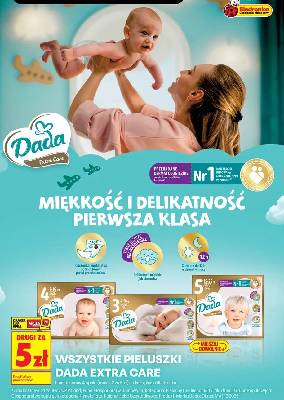 Pieluszki Dada Extra Care