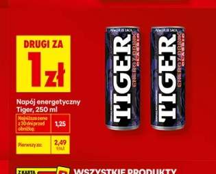 Napój energetyczny Tiger