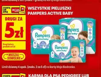 Pieluszki Pampers Active Baby