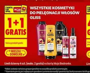 Kosmetyki do pielęgnacji włosów Gliss