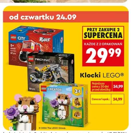 Klocki LEGO City 60482 +2 warianty