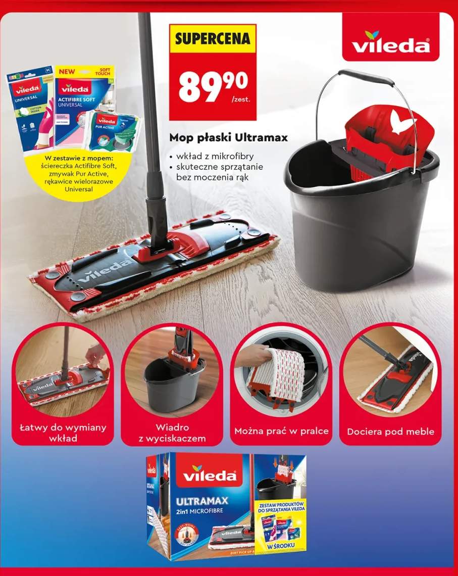 Mop płaski Ultramax Vileda