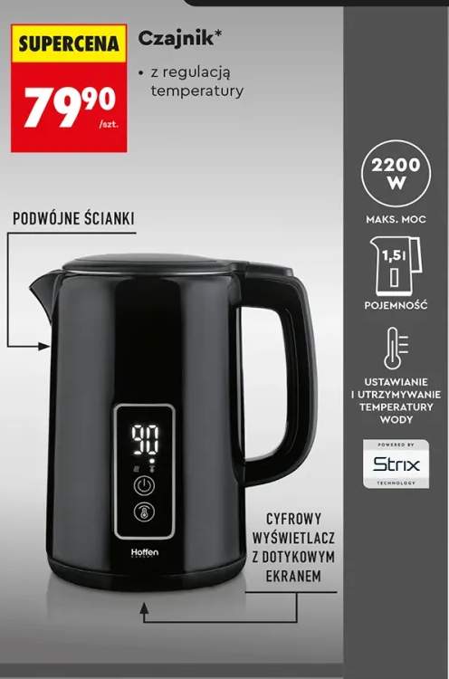 Czajnik z regulacją temperatury Hoffen
