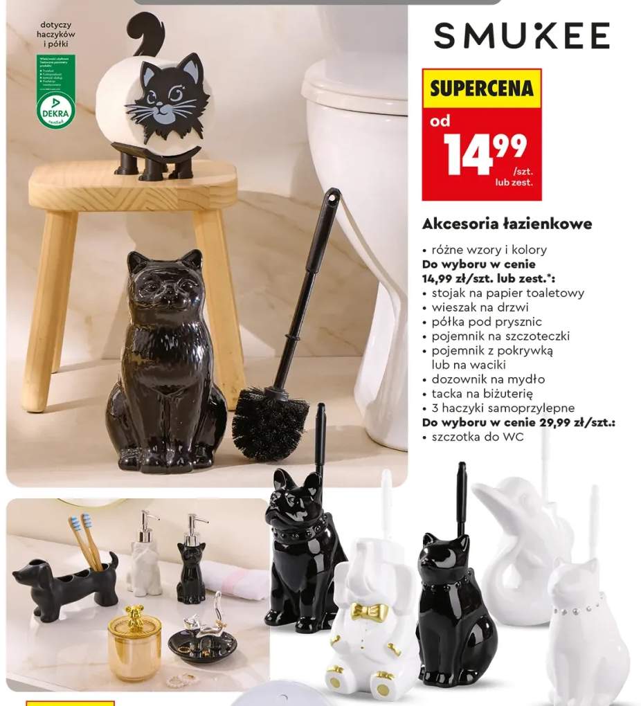 Stojak na papier toaletowy Smukee +9 wariantów