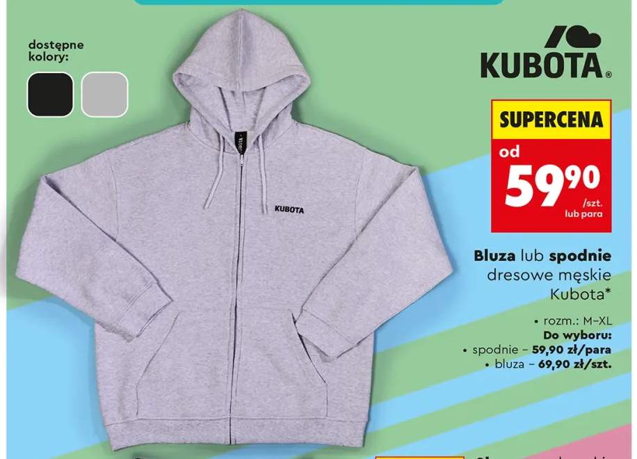Bluza dresowa męska Kubota