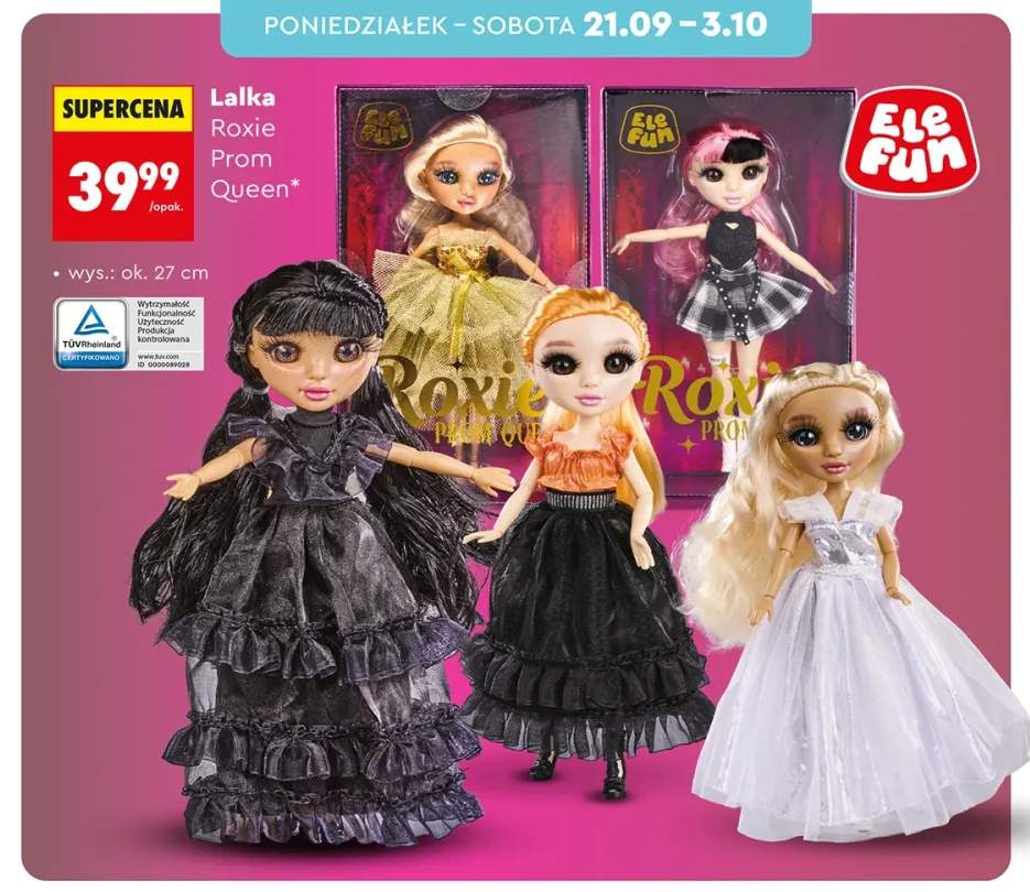 Lalka Roxie Prom Queen Elefun