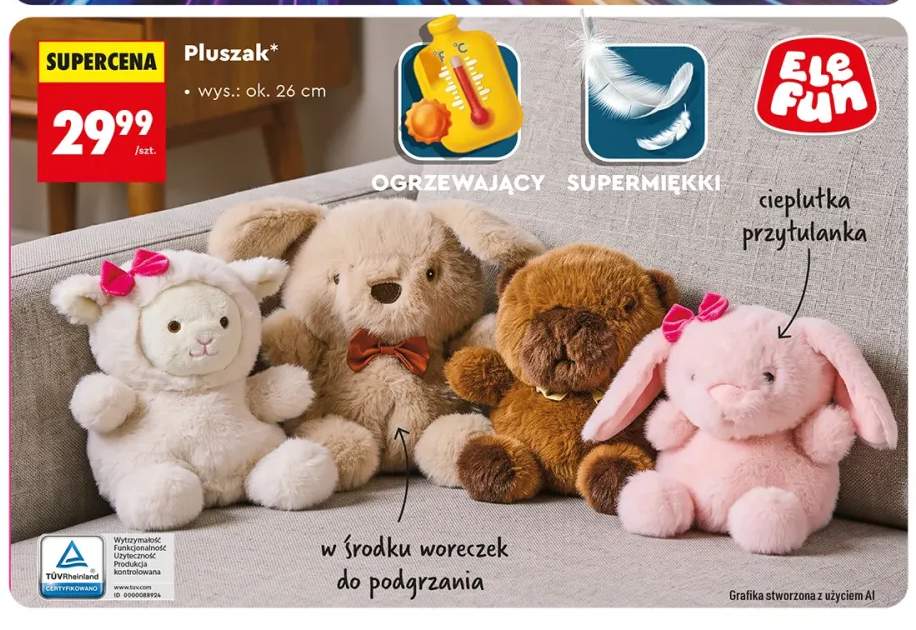 Pluszak ogrzewający EleFun