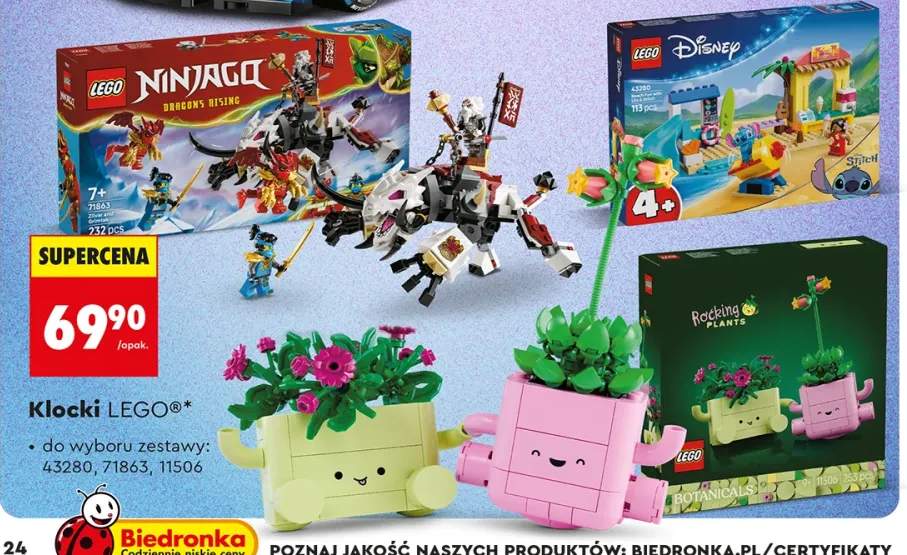 Klocki LEGO 43280 +2 warianty
