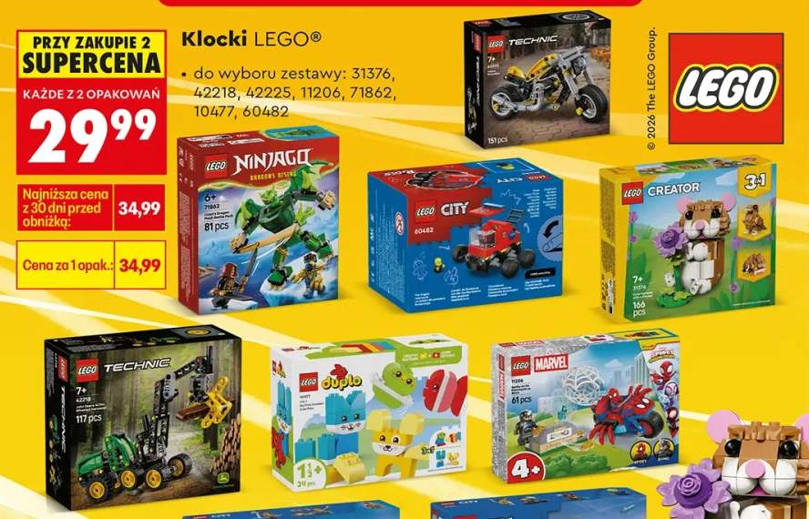 Klocki LEGO 42218 +6 wariantów