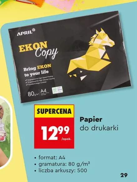 Papier do drukarki Ekon Copy