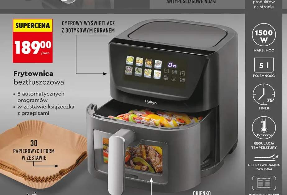 Frytownica beztłuszczowa Hoffen