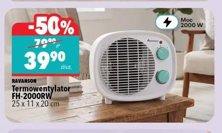 Termowentylator FH-2000RW Ravanson