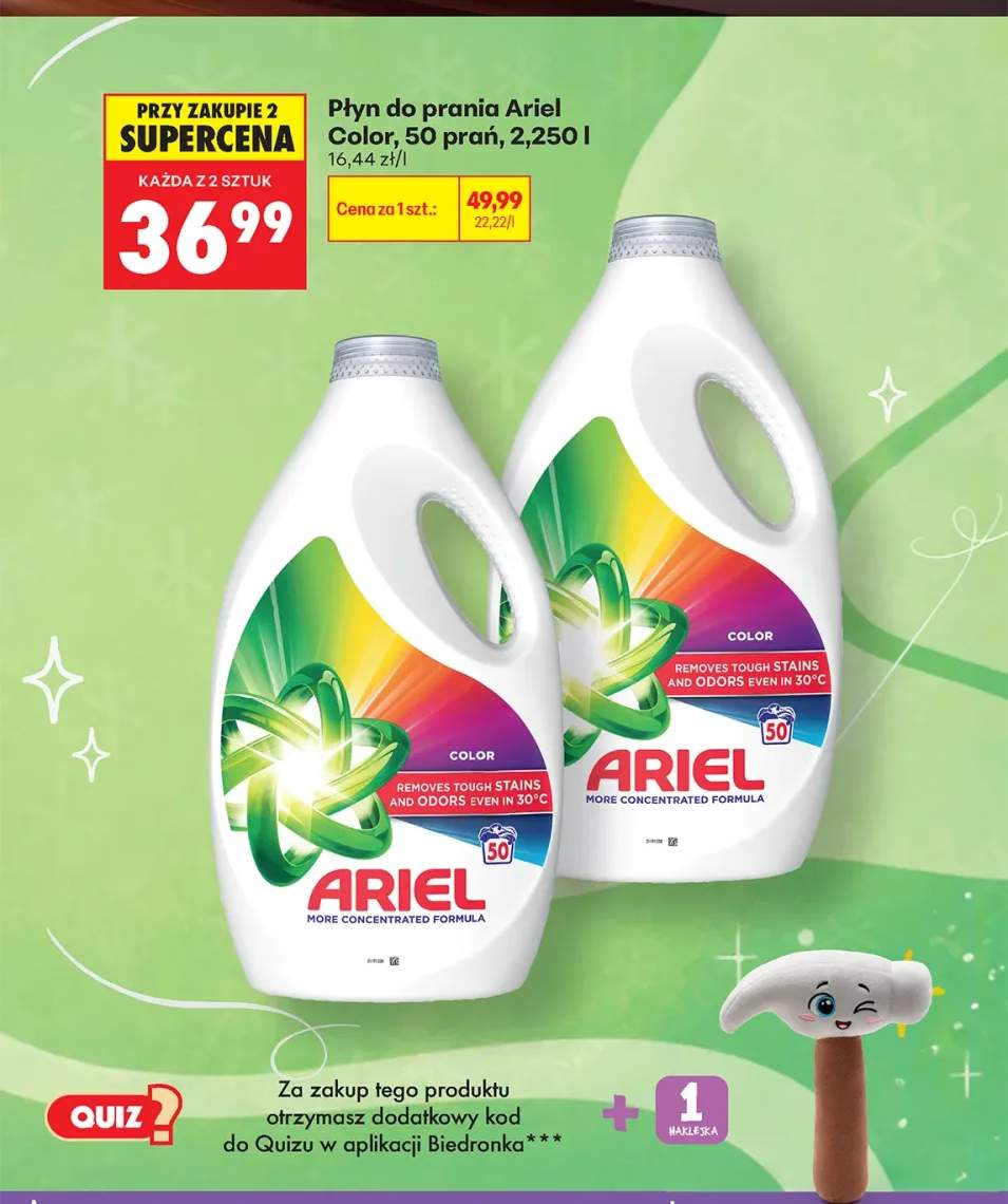 Płyn do prania Ariel Color 50 prań