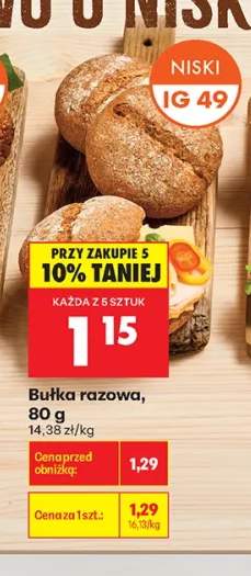 Bułka razowa