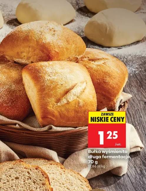 Bułka wyśmienita długa fermentacja