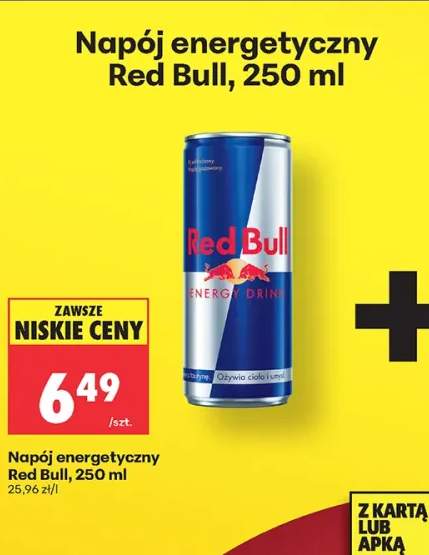 Napój energetyczny Red Bull