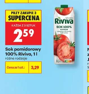Sok pomidorowy Riviva 100%