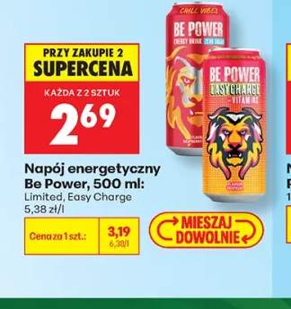 Napój energetyczny Be Power Limited +1 wariant