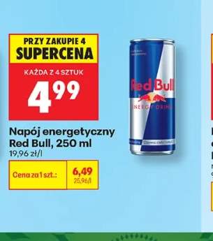 Napój energetyczny Red Bull