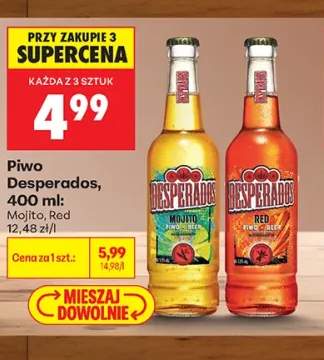 Piwo Desperados Mojito +1 wariant