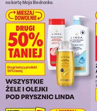 Żele i olejki pod prysznic Linda +3 warianty