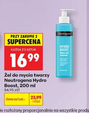 Żel do mycia twarzy Neutrogena Hydro Boost
