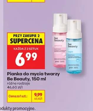 Pianka do mycia twarzy Be Beauty
