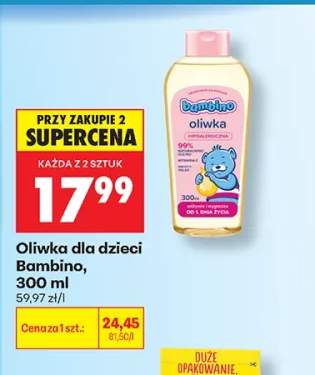 Oliwka dla dzieci Bambino