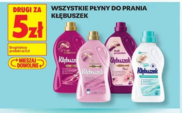 Płyny do prania Kłębuszek +4 warianty