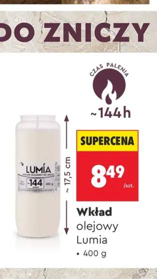 Wkład olejowy Lumia